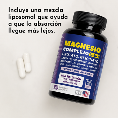 Complejo de magnesio 12 en 1