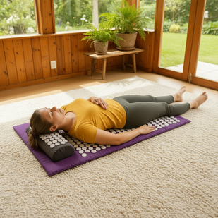 Step 2: Rest Your Back or Shoulders on the Mat