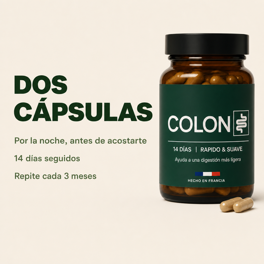 Dos cápsulas por la noche, 14 días seguidos, repite cada 3 meses