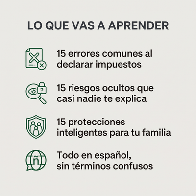 Lo que vas a aprender en Claridad Fiscal
