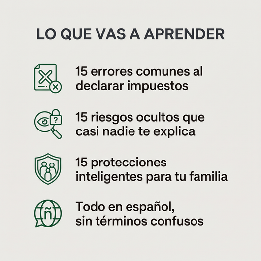 Lo que vas a aprender en Claridad Fiscal