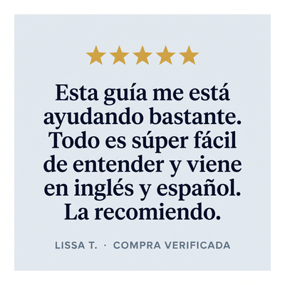 Reseña verificada de una lectora de la guía