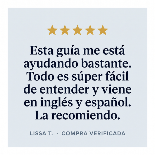 Reseña verificada de una lectora de la guía